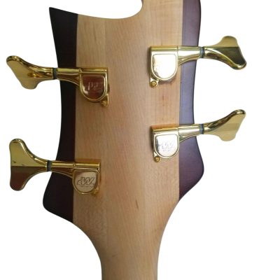 Custom Nova Lemmy Kilmister Engrave 4004 Walnut Satin 4 String Bass - Image 4