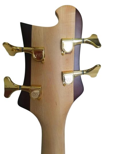 Custom Nova Lemmy Kilmister Engrave 4003 Walnut Satin 4 String Bass - Image 4