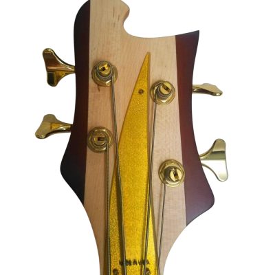 Custom Nova Lemmy Kilmister Engrave 4004 Walnut Satin 4 String Bass - Image 7