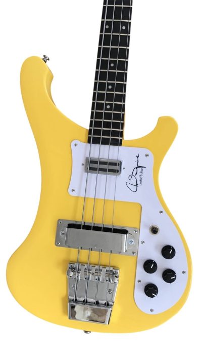 Custom Nova Chris Squire TV Yellow Neck Thru Bass