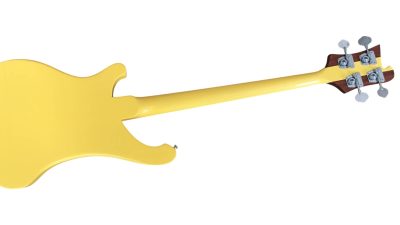 Custom Nova Chris Squire TV Yellow Neck Thru Bass - Image 7