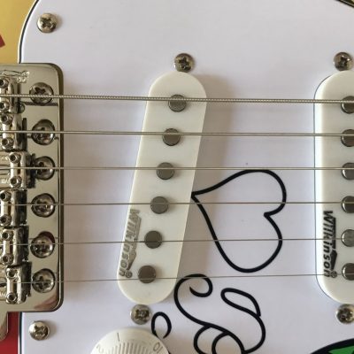 Custom Regent Jimi Monterey Floral Guitar - Image 6