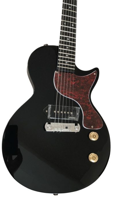 Custom Crown Junior P90 Pickups Black Single Cutaway Guitar