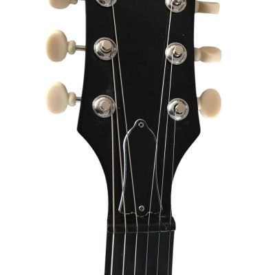 Custom Crown Junior P90 Pickups Black Single Cutaway Guitar - Image 3