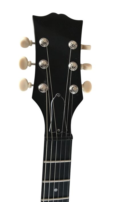 Custom Crown Junior P90 Pickups Black Single Cutaway Guitar - Image 3