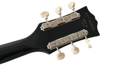 Custom Crown Junior P90 Pickups Black Single Cutaway Guitar - Image 5