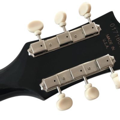 Custom Crown Junior P90 Pickups Black Single Cutaway Guitar - Image 5