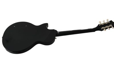 Custom Crown Junior P90 Pickups Black Single Cutaway Guitar - Image 6