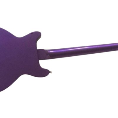 Custom Crown Junior P90 Pickups Purple Double Cutaway Guitar - Image 2
