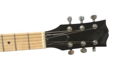 Custom Crown Junior P90 Pickups Purple Double Cutaway Guitar - Image 5