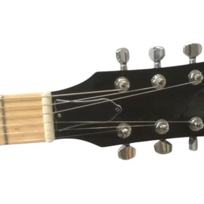Custom Crown Junior P90 Pickups Purple Double Cutaway Guitar - Image 5