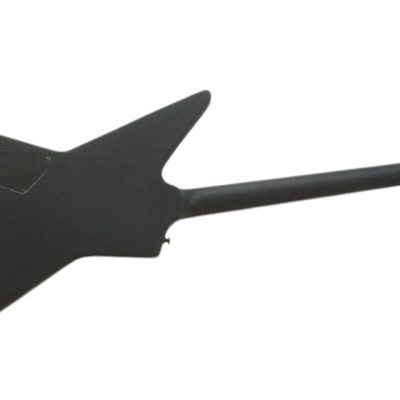 Custom Obsidian Hetfield Black Explorer Guitar - Image 4