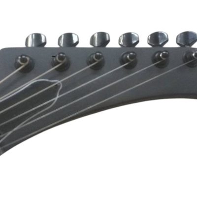 Custom Obsidian Hetfield Black Explorer Guitar - Image 6