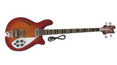 Custom Nova 4005V Cherry Fireglo 4 String Bass - Image 2