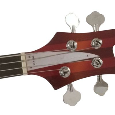 Custom Nova 4005V Cherry Fireglo 4 String Bass - Image 3