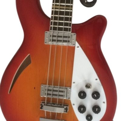 Custom Nova 4005V Cherry Fireglo 4 String Bass