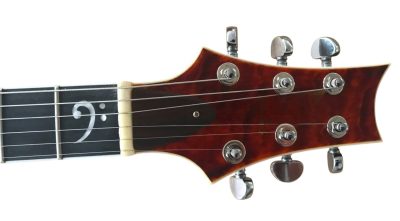 Custom Monarch SE Hollow Body Guitar Fhole Red Burst Quilted Maple Top Guitar - Image 3