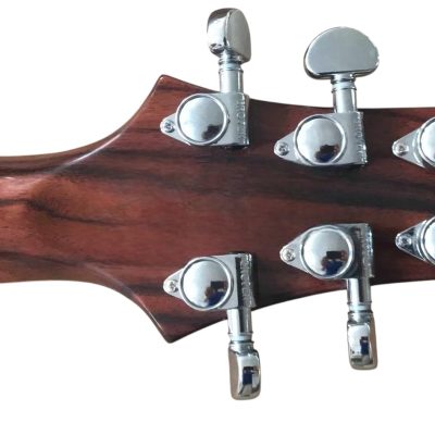 Custom Monarch SE Hollow Body Guitar Fhole Red Burst Quilted Maple Top Guitar - Image 5