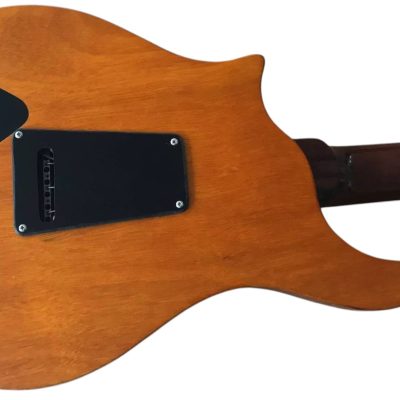 Custom Monarch SE Hollow Body Guitar Fhole Red Burst Quilted Maple Top Guitar - Image 6