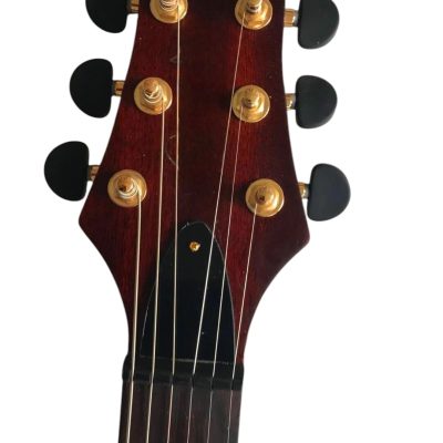 Custom Monarch SE Aqua Teal Blue Flame Maple Top Guitar - Image 3