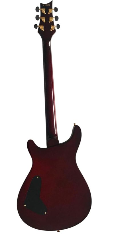 Custom Monarch SE Aqua Teal Blue Flame Maple Top Guitar - Image 7