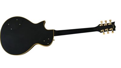 Custom Obsidian James Iron Cross Matte Black II Electric Guitar - Image 6