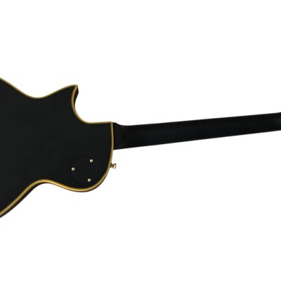Custom Obsidian James Iron Cross Matte Black II Electric Guitar - Image 6