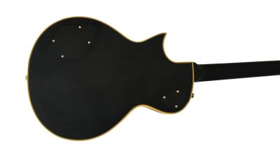 Custom Obsidian James Iron Cross Matte Black II Electric Guitar - Image 8