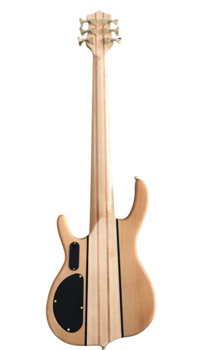 Custom Denver Smith Elite Figured Wood Quilted Maple 5 String Bass - Image 5