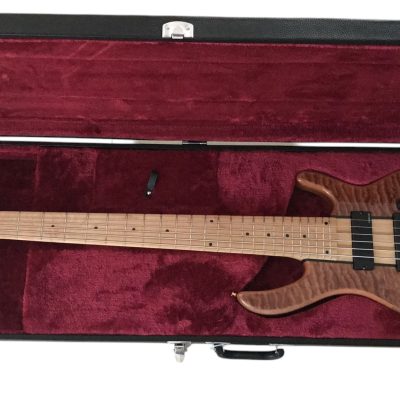 Custom Denver Elite Figured Wood Quilted Maple 5 String Bass - Image 8