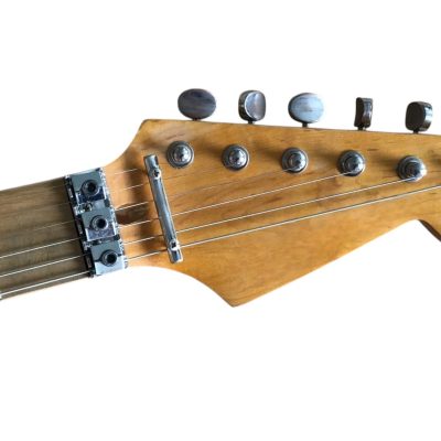Custom Regent ST Aged Heavy Relic White Tremolo Guitar - Image 4