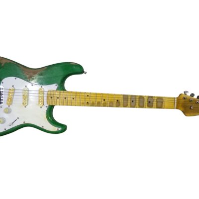 Custom Regent ST Aged Relic Green Guitar - Image 2