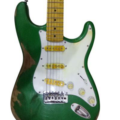 Custom Regent ST Aged Relic Green Guitar