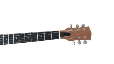 Custom Crown AVA 333 TD Alpine White Fhole Semi Hollow Jazz Guitar - Image 3