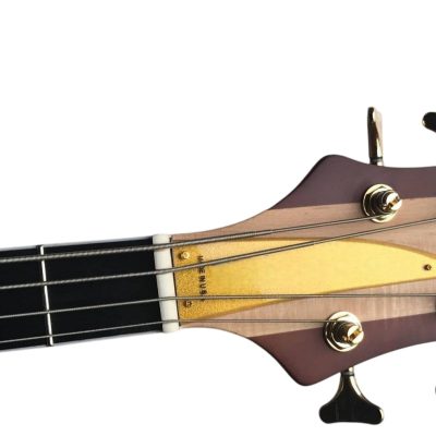 Custom Nova Lemmy Kilmister Engrave Carved 4004 Walnut Satin Bass - Image 3