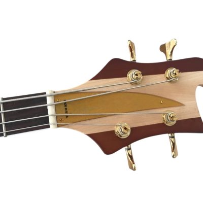 Custom Nova Lemmy Kilmister Carved Engrave 4004 No Paint 4 String Bass - Image 3