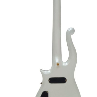 Custom Ember Prince Cloud White Guitar With Battery - Image 3