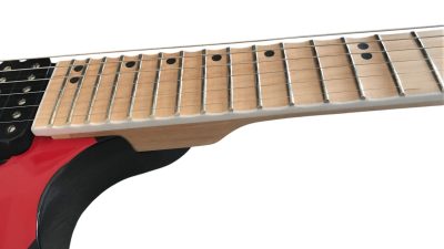 Custom Axis JPM100 John Picasso Abstract Scalloped Fretboard Electric Guitar - Image 2