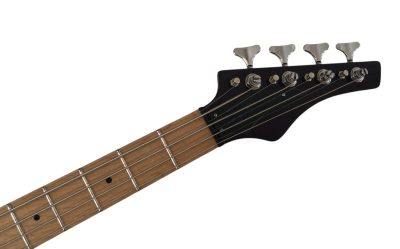 Custom Crown Thunderbird Reversed Purple Burst 8 String Bass - Image 3