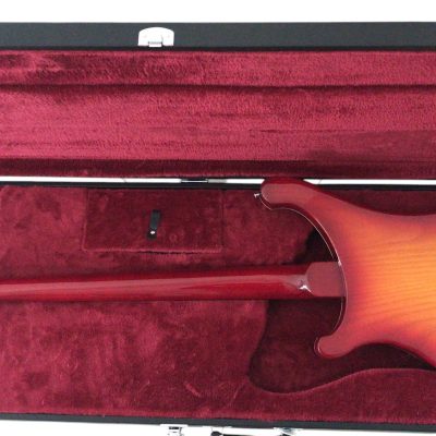 Custom Nova 4001 Psychedelic Paul McCartney Cherry Fireglo Bass - Image 7