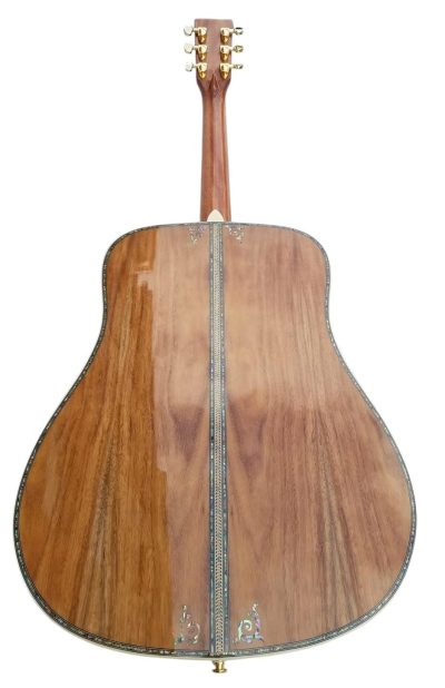 Custom Vertex D45S Koa Body Intricate Vine Style Inlays Acoustic Fishman Pickups Guitar - Image 10