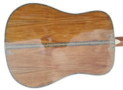 Custom Vertex D45S Koa Body Intricate Vine Style Inlays Acoustic Fishman Pickups Guitar - Image 11