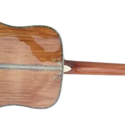 Custom Vertex D45S Koa Body Intricate Vine Style Inlays Acoustic Fishman Pickups Guitar - Image 13