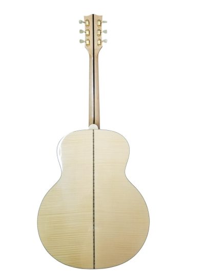 Custom Crown SJ200 Elvis Natural Acoustic Electric Guitar - Image 5