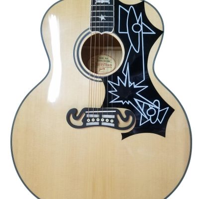 Custom Crown SJ200 Elvis Natural Acoustic Electric Guitar