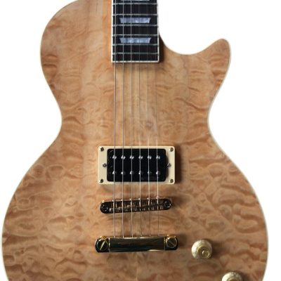 Custom Crown Quilted Maple Top Birdseye Single Pickup Guitar