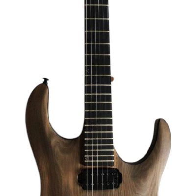 Custom Titan C1 EX Apocalypse Baritone Rusty Grey Guitar - Image 2