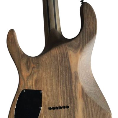 Custom Titan C1 EX Apocalypse Baritone Rusty Grey Guitar - Image 7