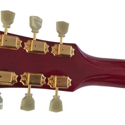 Custom Crown Red Flame Maple Top Snakepit Slash Guitar - Image 6