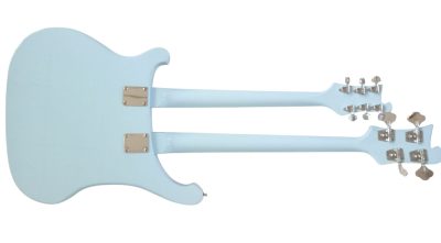 Custom Nova 4080 Geddy Lee Double Neck Blue Boy 4 String Bass 6 String Guitar - Image 6